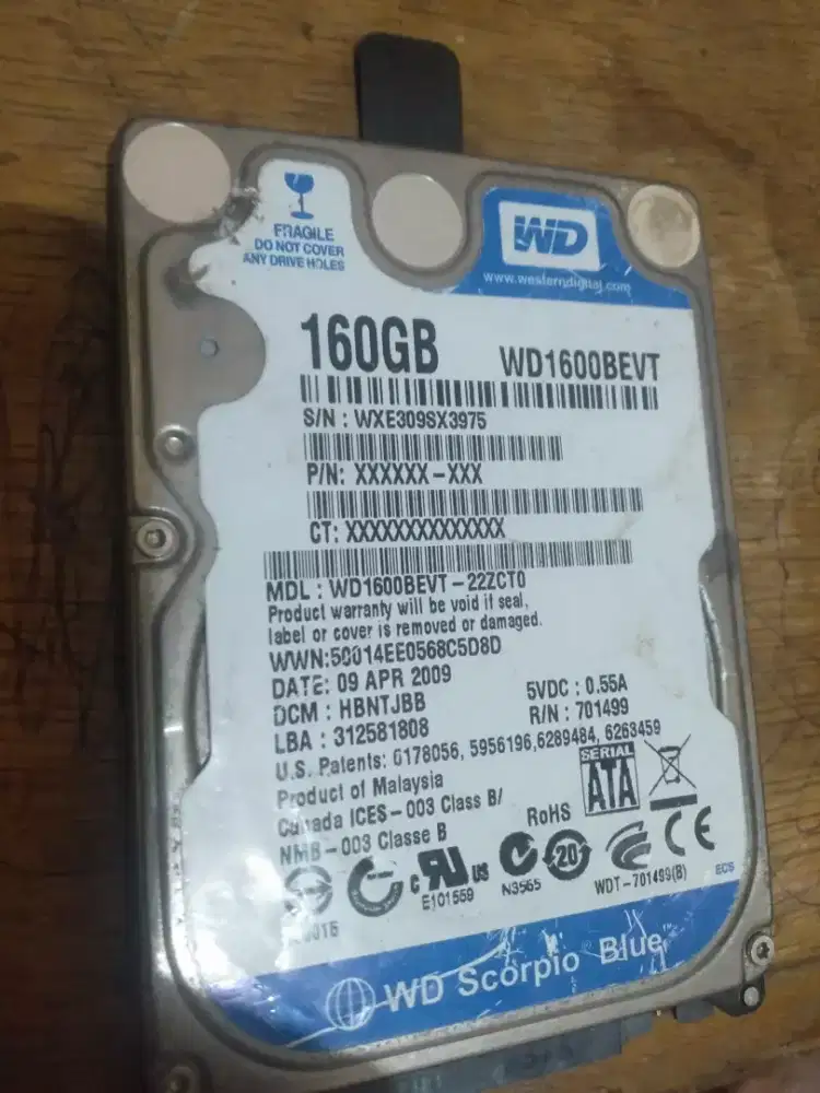 Hardisk eksternal 500gb