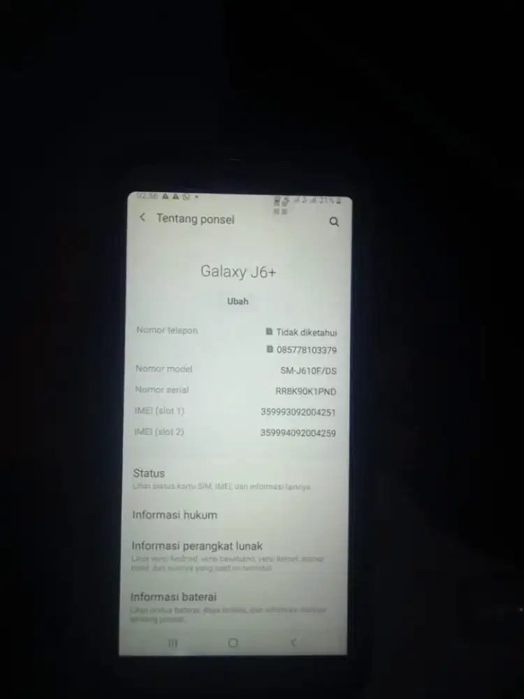 Samsung j6 plus