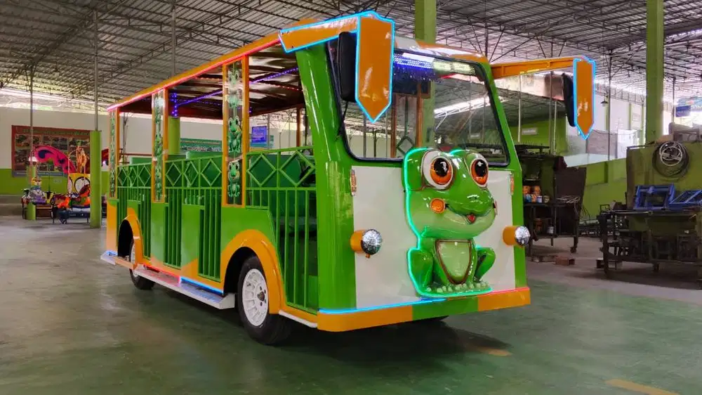 Odong odong Kereta Panggung Fiber Siap[ Kirim || Kereta Mini Karakter