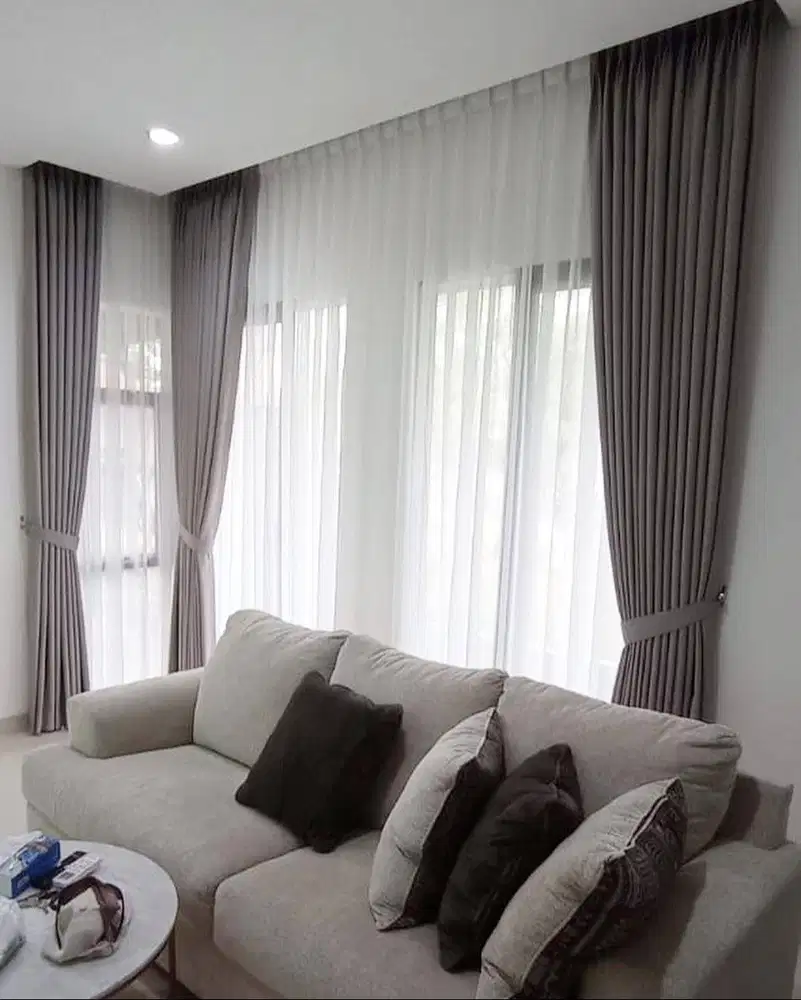 Supplier Tirai Gorden Jendela Gordyn Mewah Hordeng Model Terbaru Murah