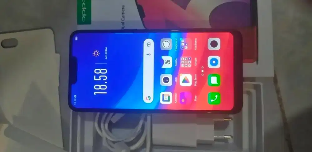 Oppo A3s ram 6/128 Lengkap