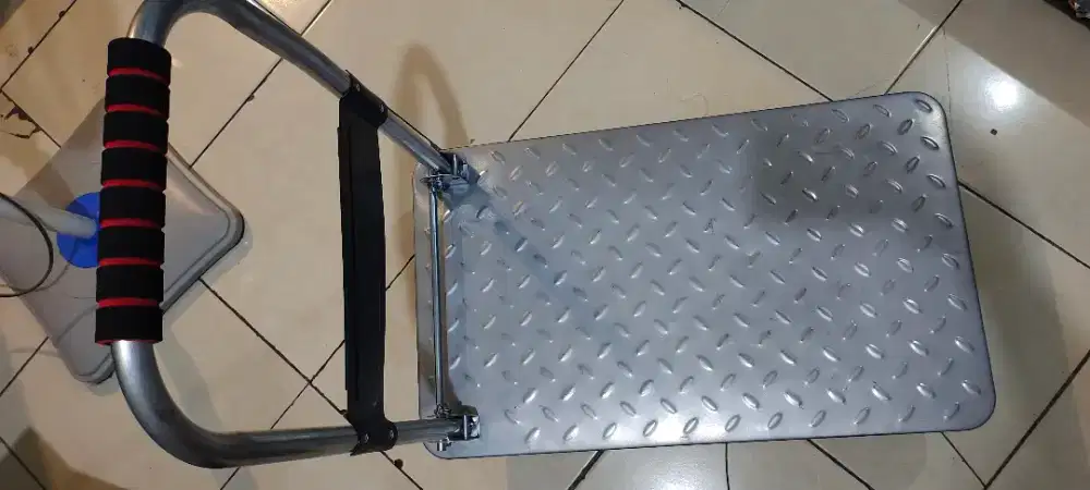 Troli dorong stainless