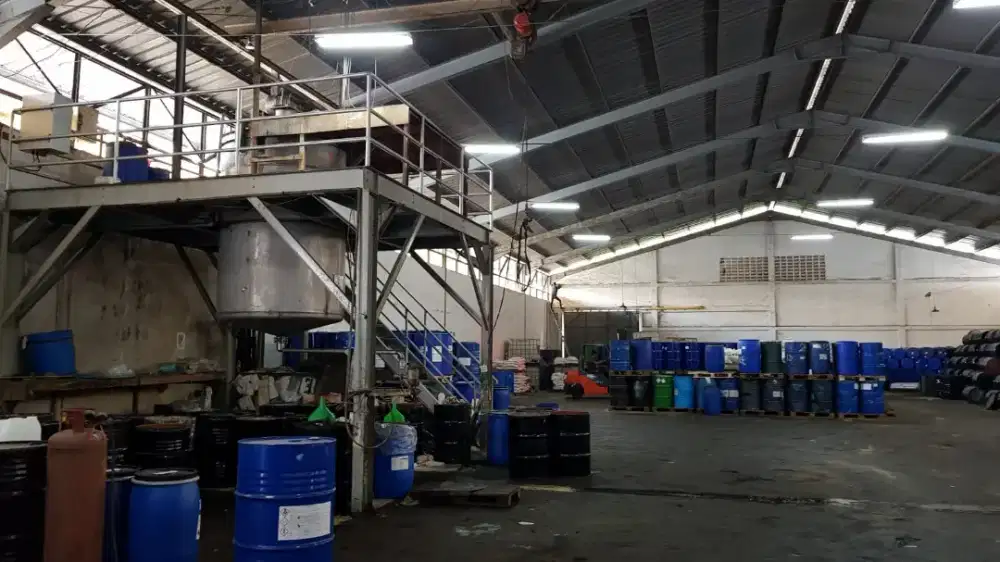 Dijual eks.pabrik 8600m2 Industri Cimareme
