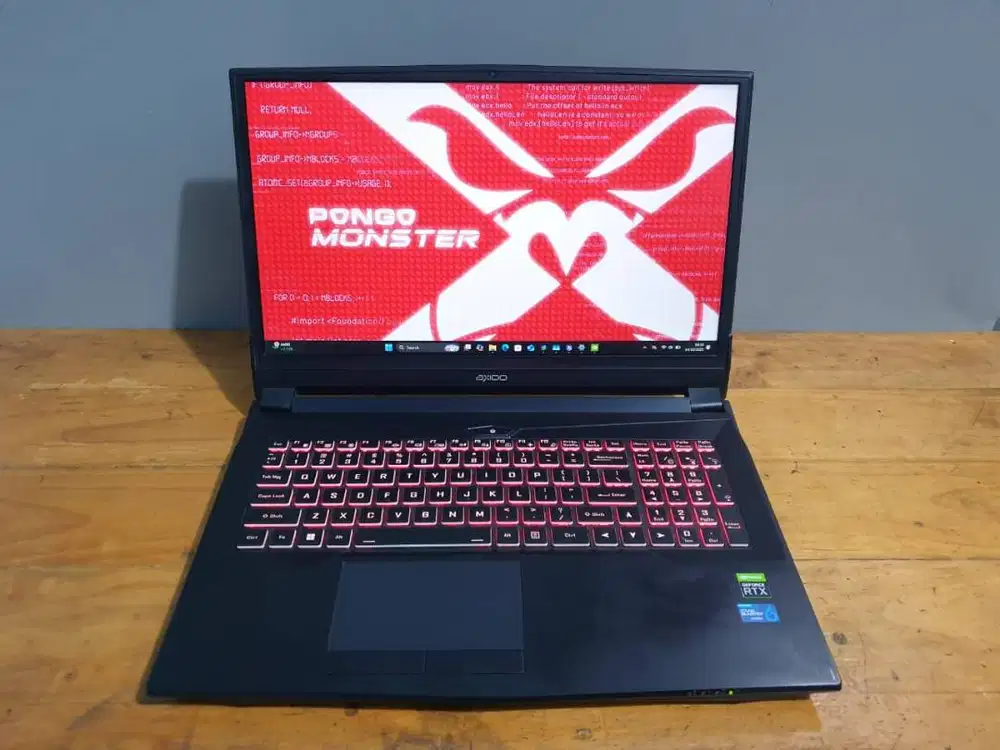 Axioo Pongo 3 i3-10100 16/512GB RTX 3070 8GB FHD 144Hz Garansi 2026
