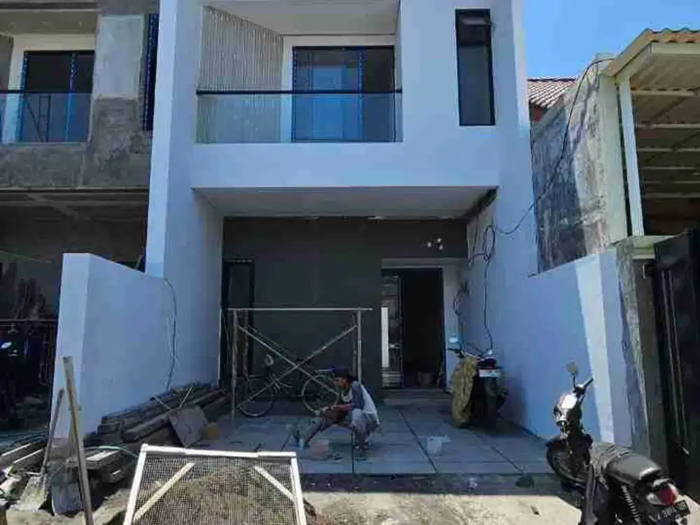 Jual Rumah Baru gresss 2 Lantai di Pondok Tjandra Sidoarjo