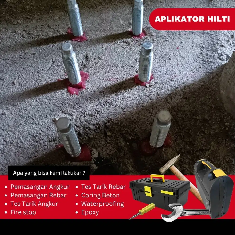 Aplikator Chemical Angkur Hilti Terbaik