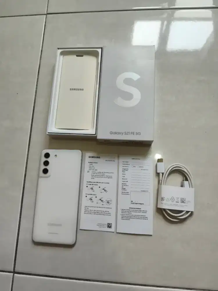 Samsung s21 fe 5g 8/256 white mulus sein