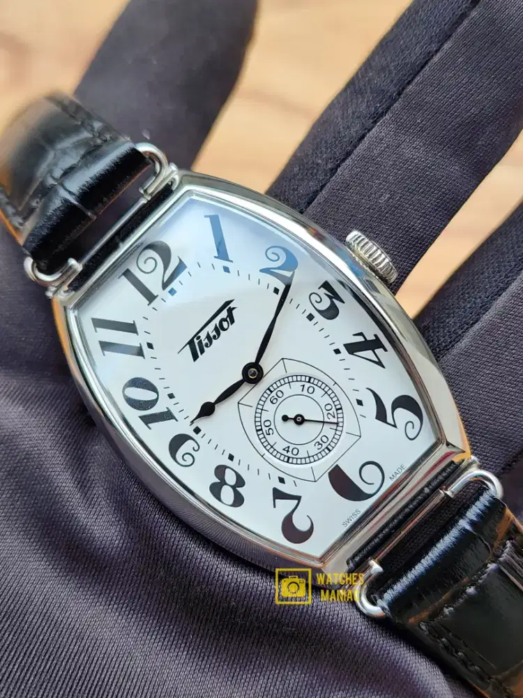 Jam Tangan Rare Original Tissot Heritage Porto Swis Fullset Box Unworn