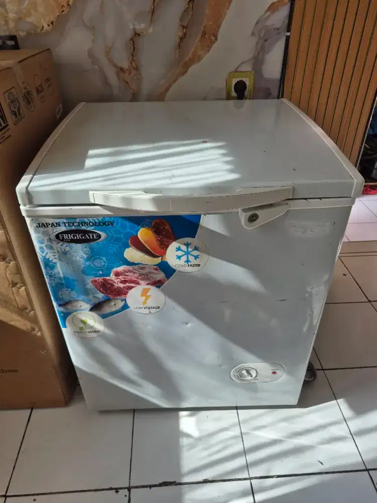 Freezer box Frigigate kap 110 L orisinil siap beku bagus