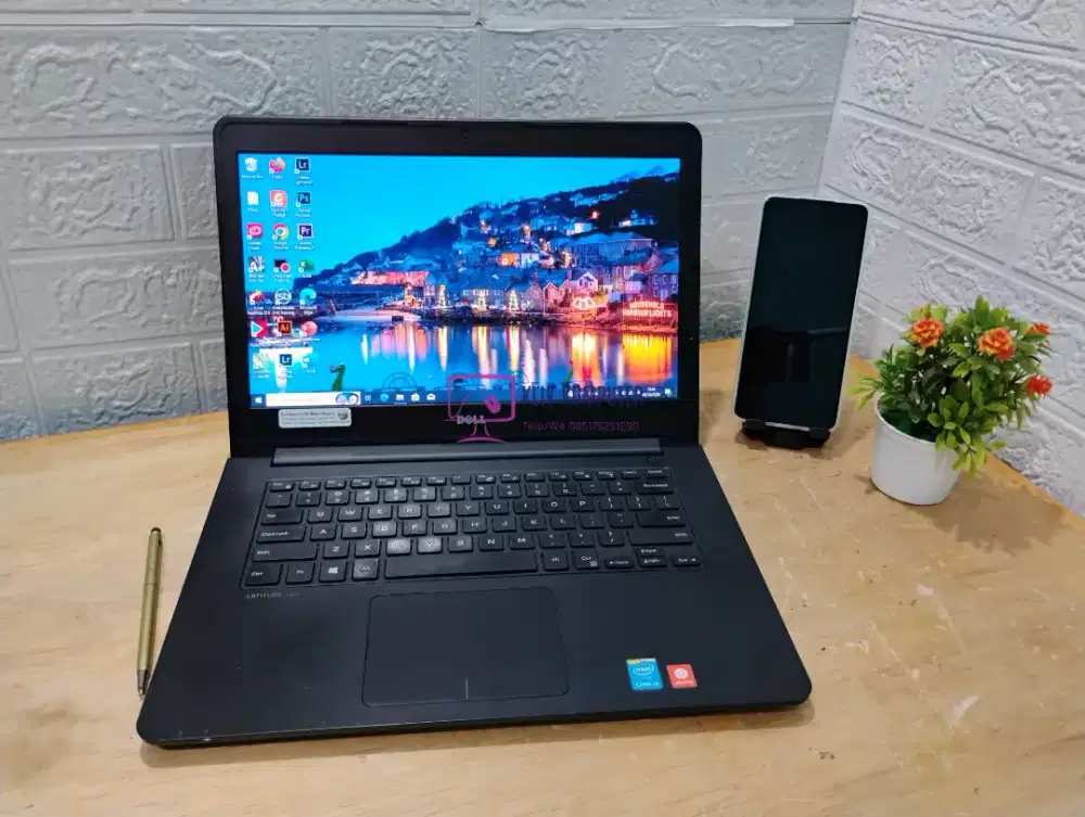 Laptop Dell Latitude Dual VGA Mulus
