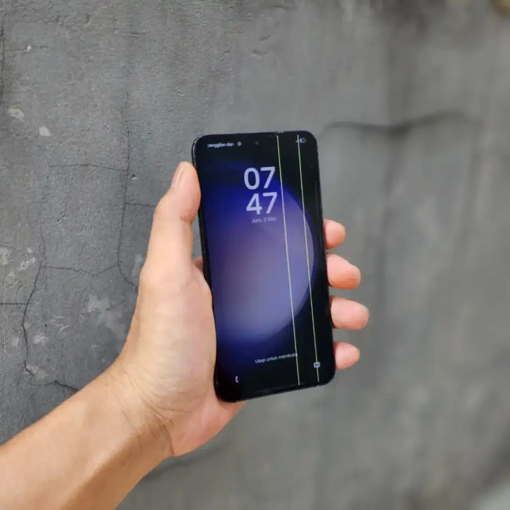 SAMSUNG GALAXY S23 SEIN 5G 8/256 GB DUAL SIM MINUS GARIS FUNGSI NORMAL