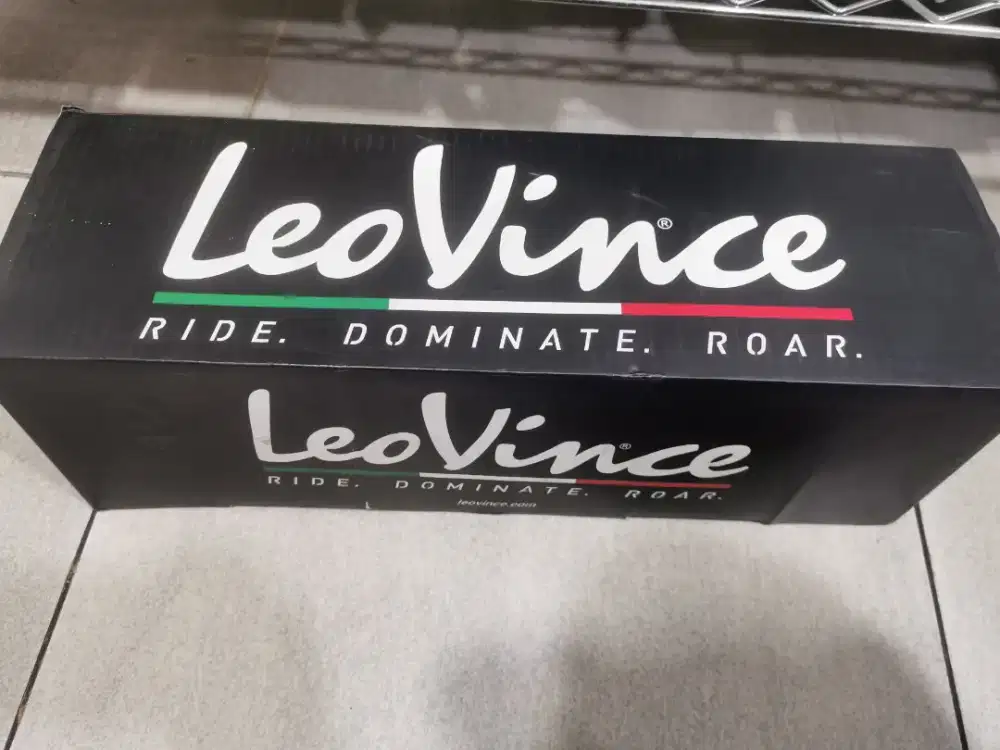 Knalpot leovince aerox 155 connected