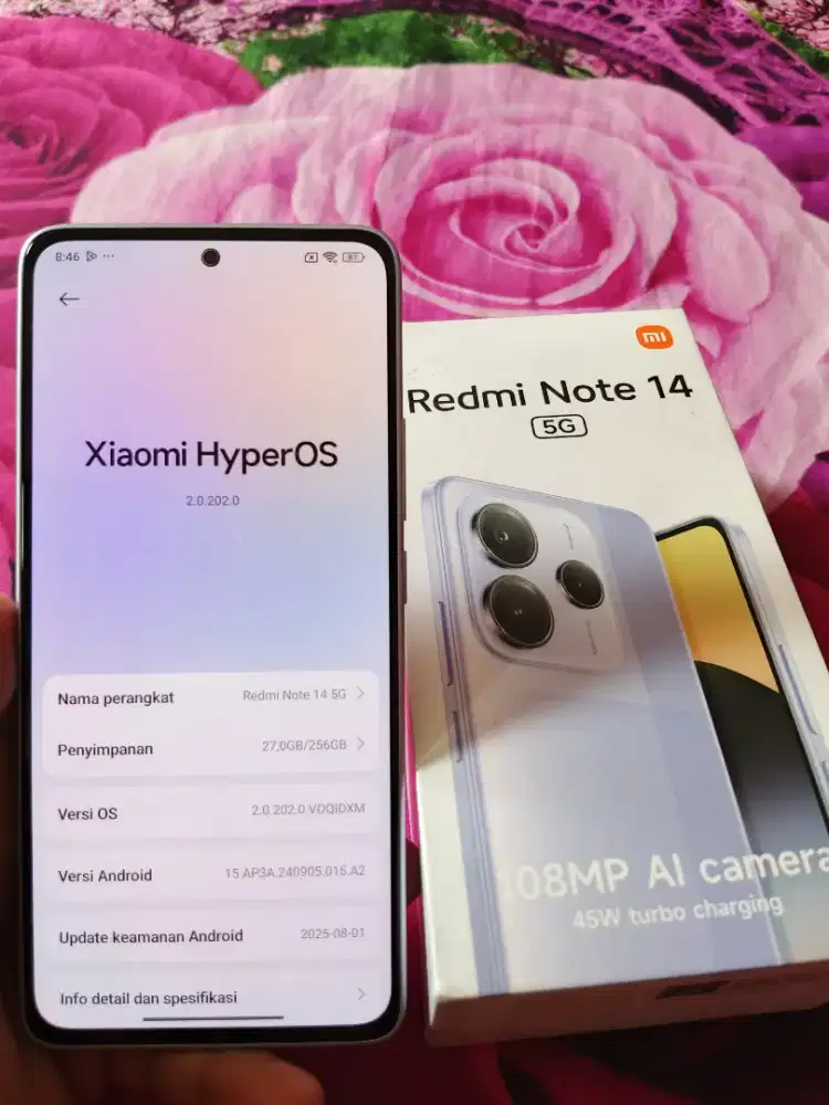 Redmi note 14 5g 8/256