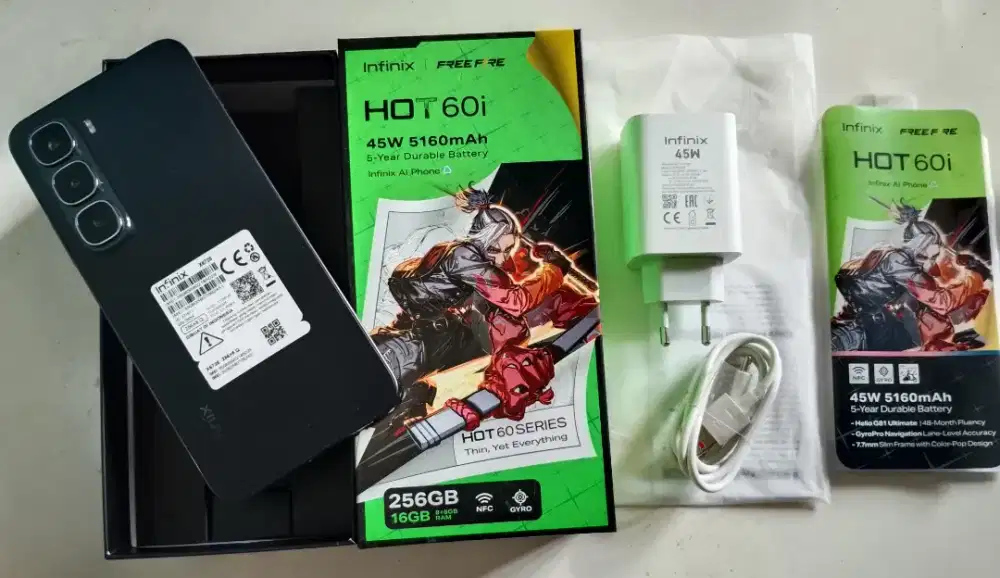 Infinix Hot 60I NFC ram 8+8/256
