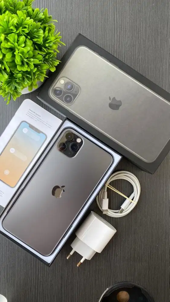 IPHONE 11 PROMAX PRO MAX 64GB INTER WARNA GRAPHITE