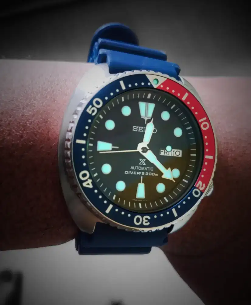 Seiko turtle pepsi srp779K1 (no tissot, omega, tag, citizen, casio)
