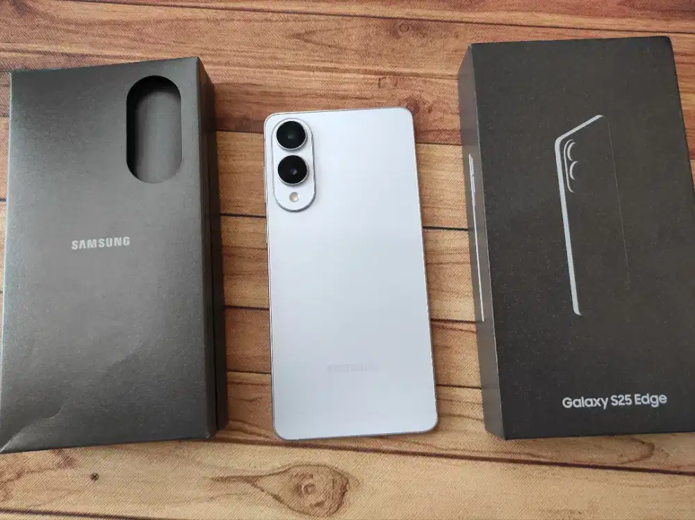Samsung S25 Edge 12/512gb Resmi sein fulset original Like New