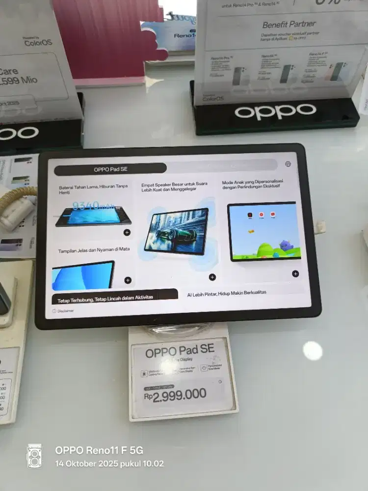 Pad se 128GB baru chrger cepat