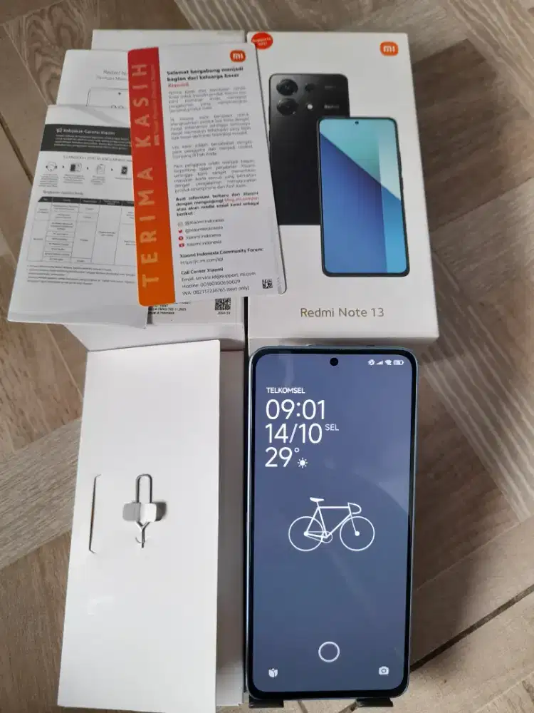 Redmi note 13 8+8/256 fullset mulus pala casan ga ori ke bakar pas cas