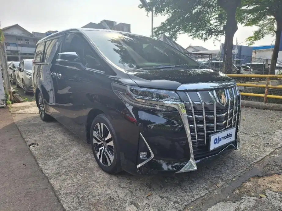 DP MURAH Toyota Alphard 2.5 G Bensin-AT 2021 Hitam CPLZB