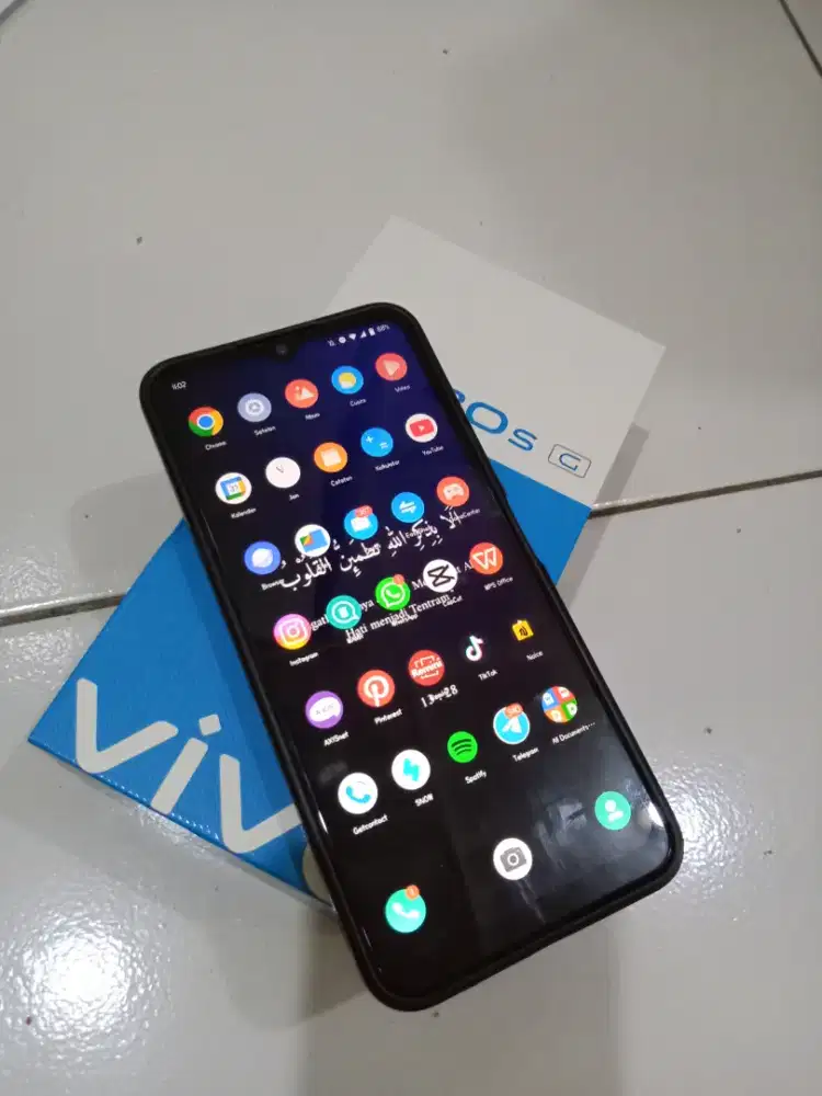 Jual Vivo y 20s (G) 8/128 kumplit