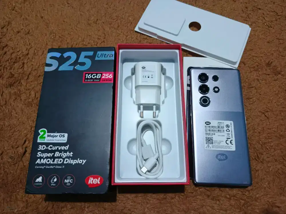 Itel s25 ultra ram 8/256 gb second fullset ori
