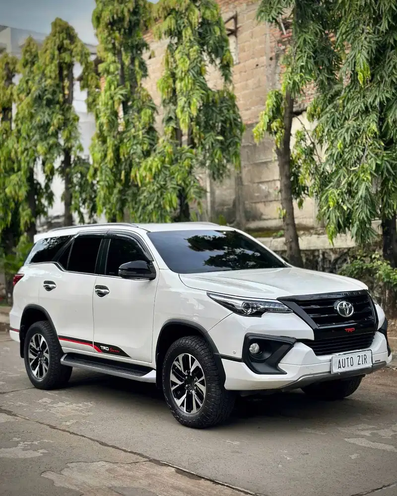 Toyota All New Fortuner VRZ TRD Solar Diesel Putih 2018 Tdp Murmer Ori