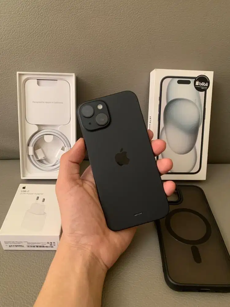 IPHONE 15 BLACK GARANSI ON 2026
