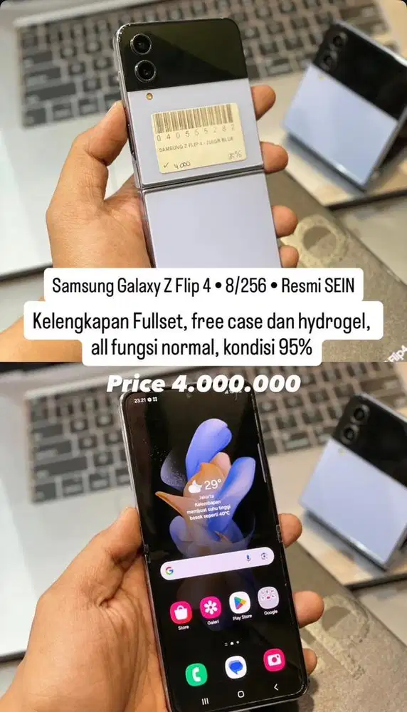 Second Samsung Zflip 4 8/256gb