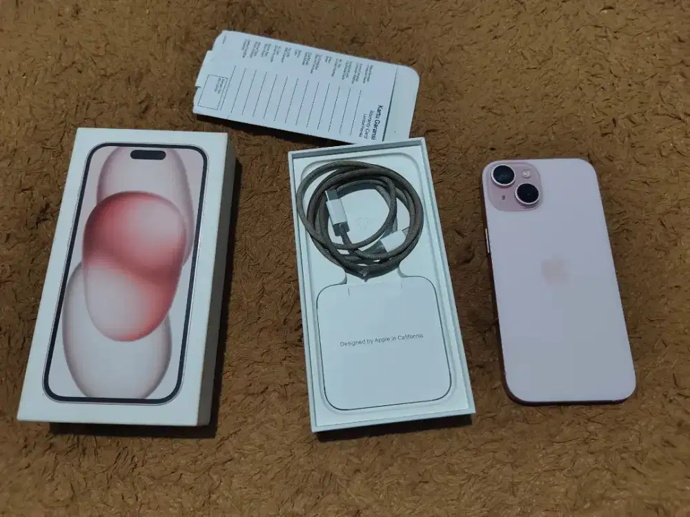 Iphone 15 128 gb second resmi no minus