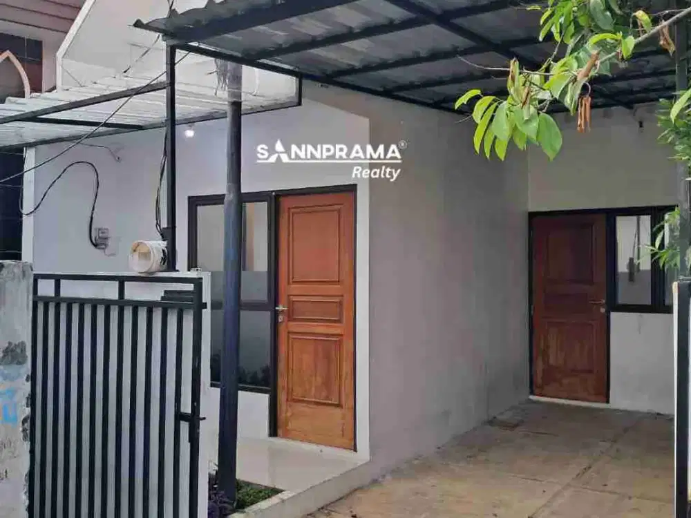 Rumah Furnished Free Biaya-biaya Dekat Pintu Tol Sawangan