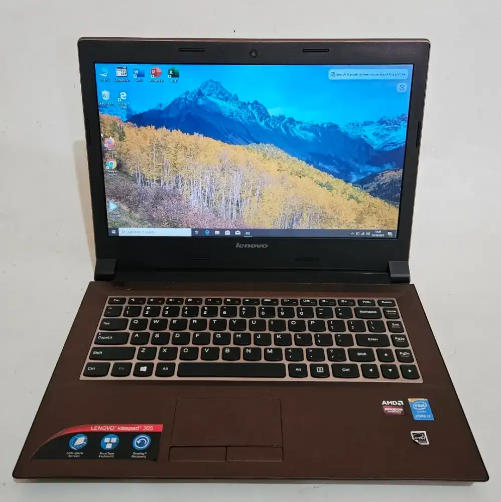 Laptop editing Lenovo Ideapad 305 - Core i7 dual vga