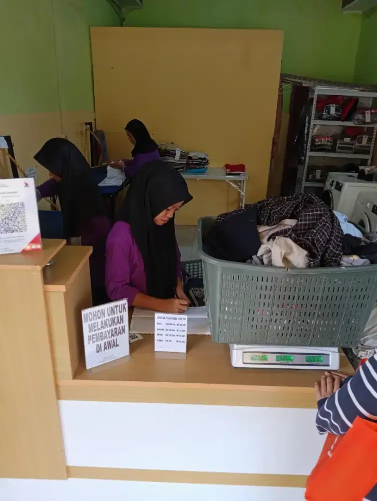 Dibutuhkan staf laundry