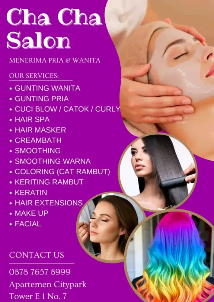 Dicari stylish salon berpengalaman untuk daerah cengkareng