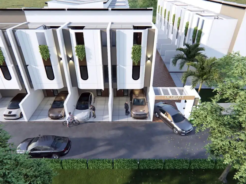 Rumah Baru Modern Utan Kayu Matraman Cempaka Putih di Pusat Jakarta