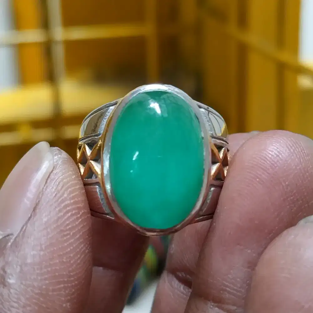 Giok burma type b jadeite jade