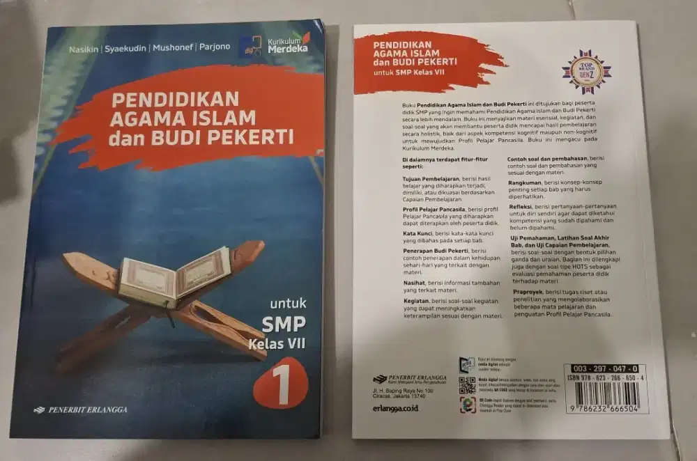Pendidikan Agama Islam dan Budi Pekerti SMP Kelas 7(Kurikulum Merdeka)