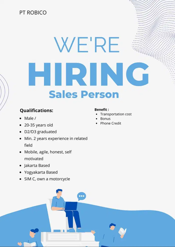 LOWONGAN SALES KELILING