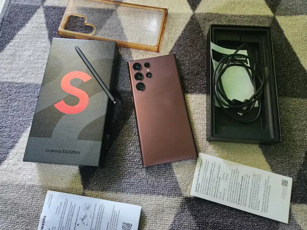 Samsung Galaxy S22 Ultra 5G 256GB Resmi Sein Fullset Original