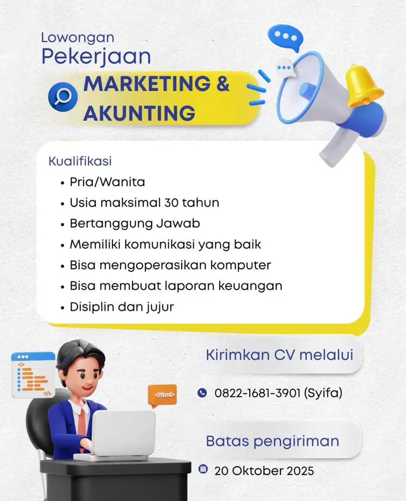 Lowongan Kerja Accounting