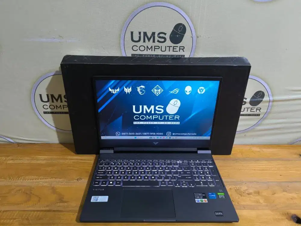 HP Victus 15-fa0008TX Core i7-12700H RAM 16GB SSD 512GB RTX 3050 4GB