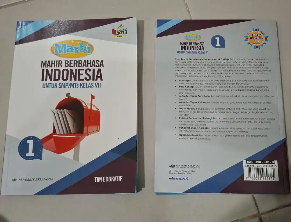 MARBI Mahir Berbahasa Indonesia SMP Kelas 7 Kurikulum 2013
