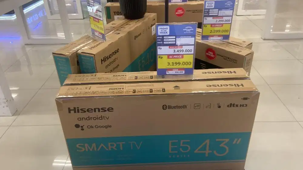 HISENSE GOOGLE TV 43inch