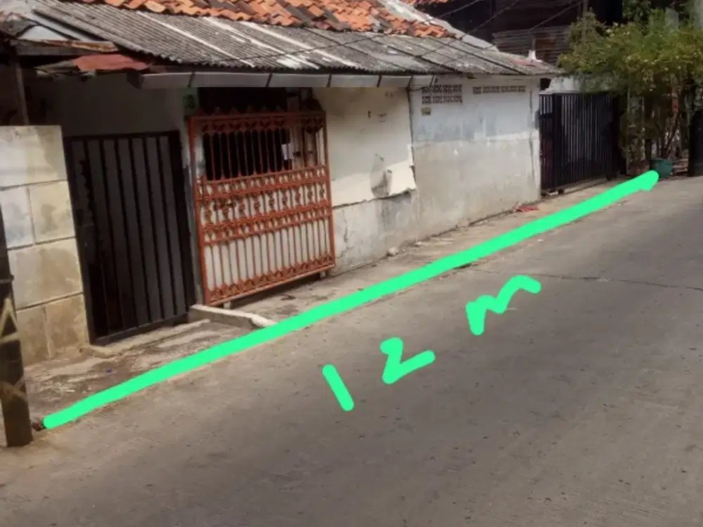 Rumah Tua Hitung Tanah di Mangga Besar