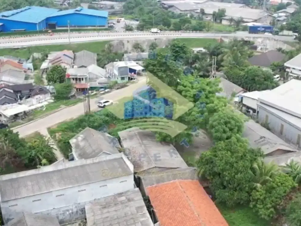 Jual Tanah Industri Samping Gerbang Tol Balaraja Cikupa, Tangerang. 