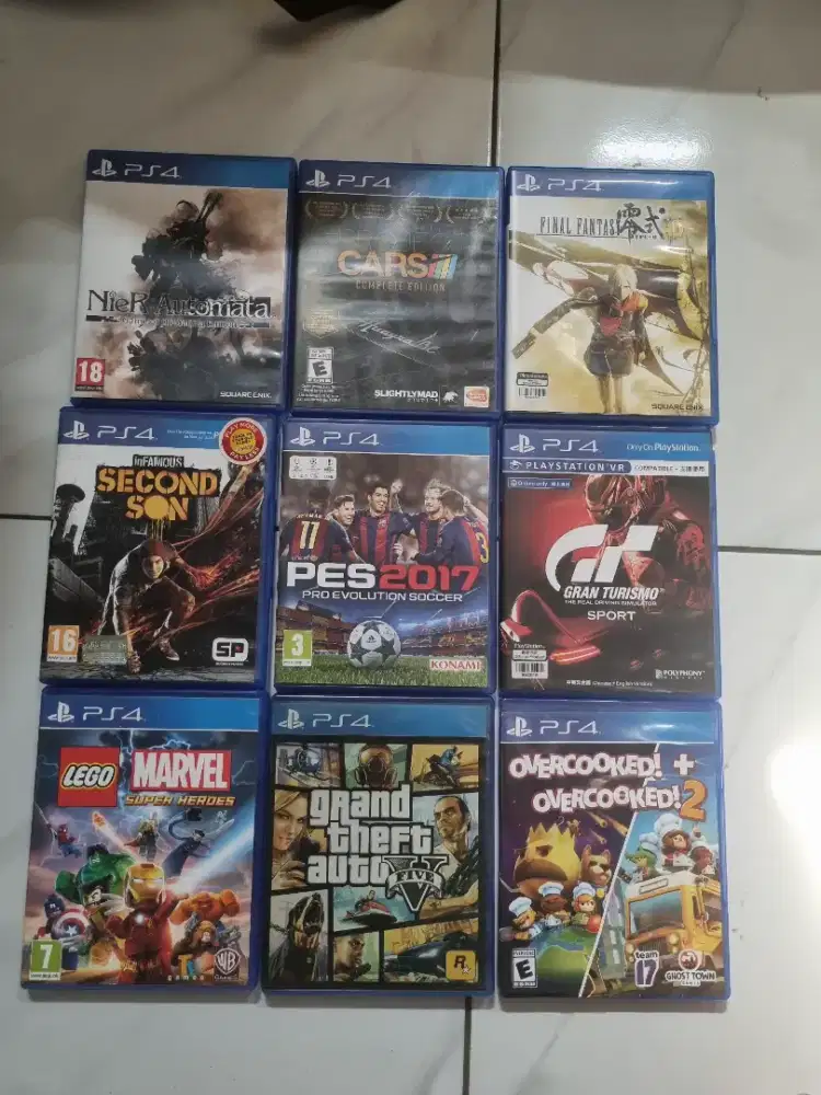 BD KASET PS4 MULUS
