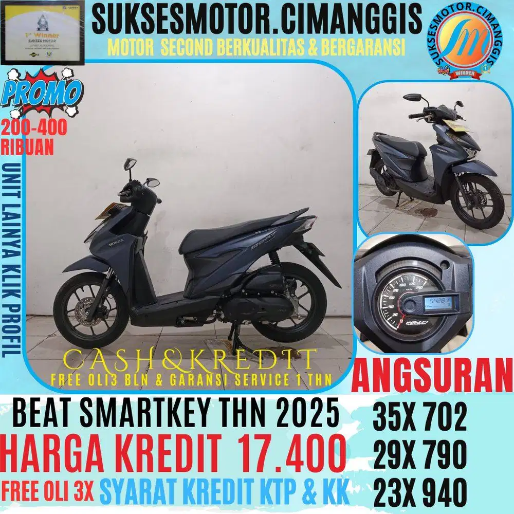BEAT SMARTKEY TERMURAH PROMO UNIT LAINYA KLIK PROFIL