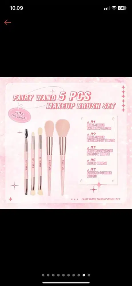BRUSH MAKEUP PINKFLASH