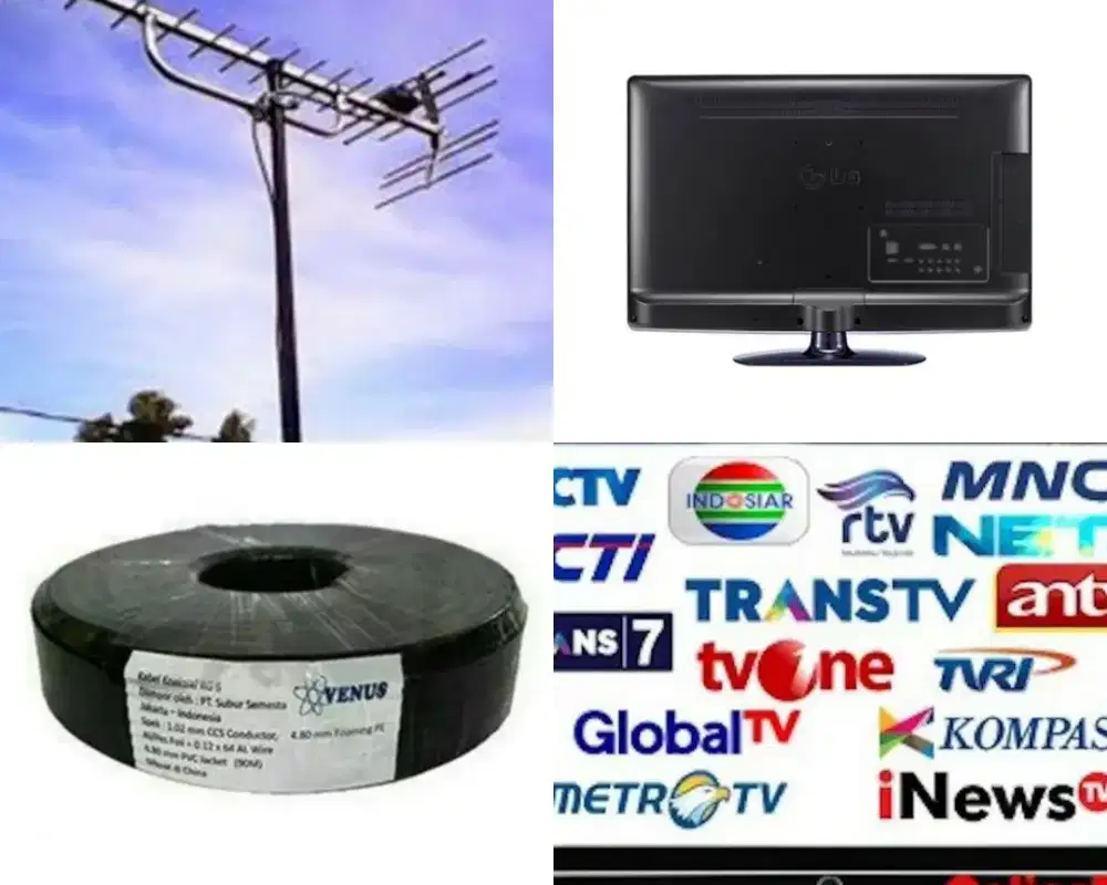 Paket Pasang Antena TV Siaran Digital