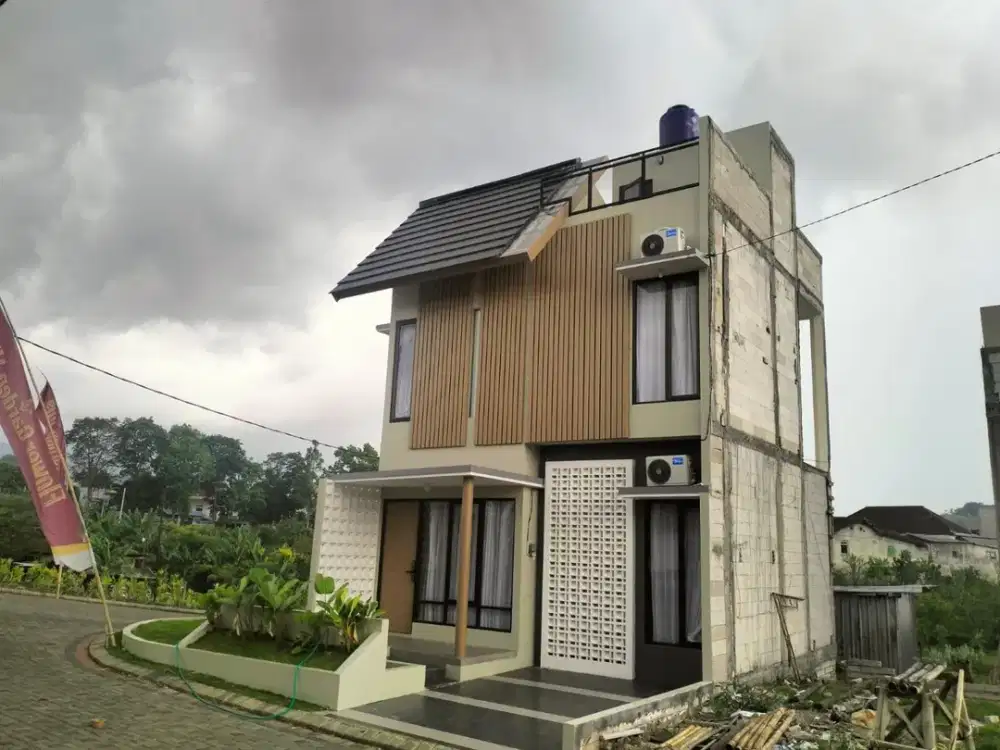 Villa Premium dengan View Pegunungan